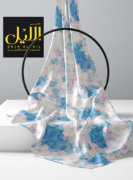 Petal flower style with blue,pink colors - Image 2