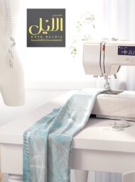 Leaf nature style with blue,white colors - Image 7