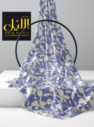 Petal flower style with white, blue colors - Image 2