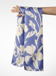 Petal flower style with white, blue colors - Image 3