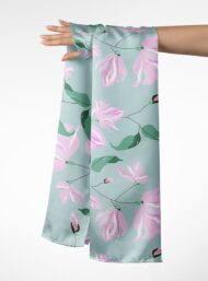 Petal flower style with pink,green colors - Image 3