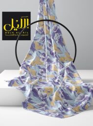 Petal flower style with purple,yellow colors - Image 2