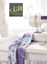 Petal flower style with purple,yellow colors - Image 7