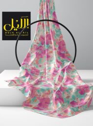 Bloom flower style with pink,green colors - Image 2