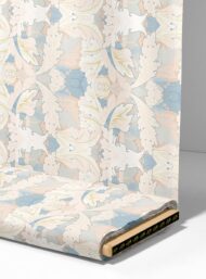 Leaf flower style with blue,white colors - Image 4