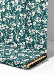 Leaf flower style with white, green colors - Image 4