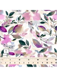 Leaf flower style with pink,green colors - Image 5