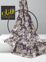 Leaf flower style with white,grey colors - Image 2