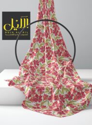 Bloom flower style with red,green colors - Image 2