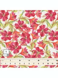 Bloom flower style with red,green colors - Image 5