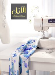 Bloom flower style with blue,purple colors - Image 7