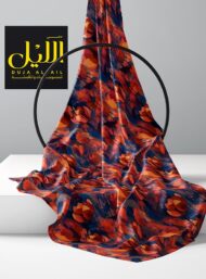 Tulip flower style with red,orange colors - Image 2