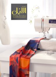 Tulip flower style with red,orange colors - Image 7