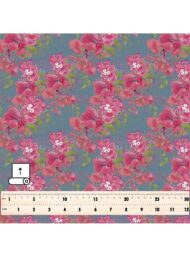 Bloom flower style with pink,green colors - Image 5