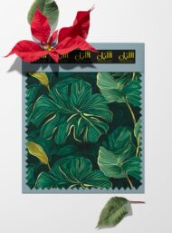 Leaf nature style with green, yellow colors - Image 6