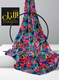 Petal flower style with pink,blue colors - Image 2