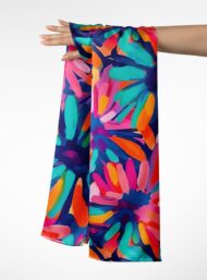 Petal flower style with pink,blue colors - Image 3