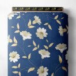 Petal flower style with white,yellow colors