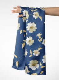 Petal flower style with white,yellow colors - Image 3