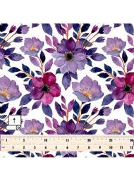 Petal flower style with purple,pink colors - Image 5