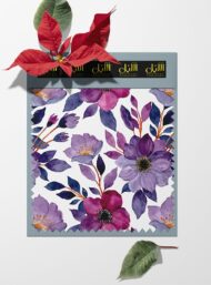 Petal flower style with purple,pink colors - Image 6