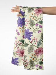 Bloom flower style with pink,purple colors - Image 3