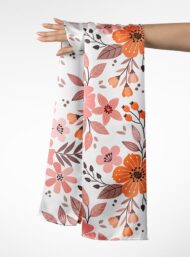 Petal flower style with pink,orange colors - Image 3