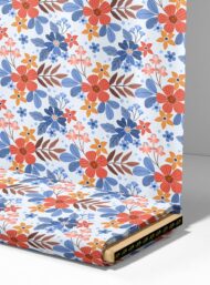 Petal flower style with red,blue colors - Image 4