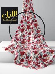 Petal flower style with red,green colors - Image 2