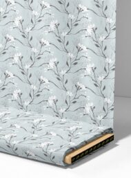 Petal flower style with white,grey colors - Image 4