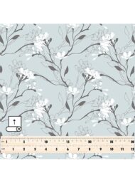 Petal flower style with white,grey colors - Image 5