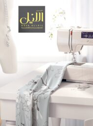 Petal flower style with white,grey colors - Image 7