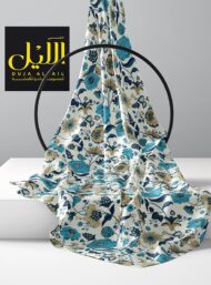 Bloom flower style with blue,yellow colors - Image 2