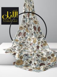 Bloom flower style with brown,yellow colors - Image 2