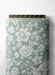 Petal flower style with grey, white colors