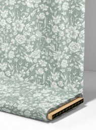 Petal flower style with grey, white colors - Image 4