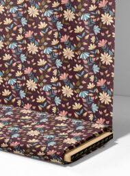 Petal flower style with brown,pink colors - Image 4