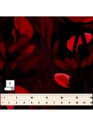 Petal flower style with red colors - Image 5