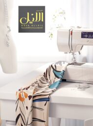 Leaf flower style with brown,blue colors - Image 7