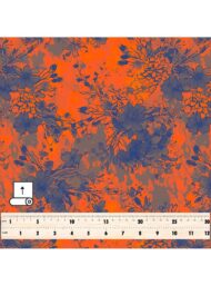 Petal flower style with blue,orange colors - Image 5