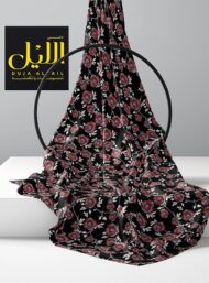 Rose flower style with red,black colors - Image 2