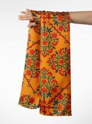 Bloom flower style with red,green colors - Image 3