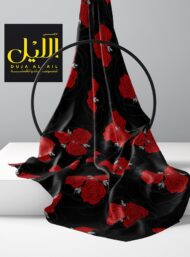 Rose flower style with red,green colors - Image 2