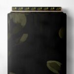 Petal flower style with black, grey colors