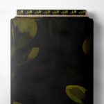 Petal flower style with green,yellow colors