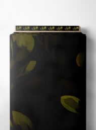 Petal flower style with green,yellow colors