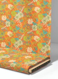 Bloom flower style with orange,green colors - Image 4