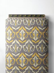 Leaf others style with grey, yellow colors