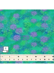 Bloom flower style with green,purple colors - Image 5