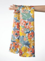 Petal flower style with yellow,orange colors - Image 3